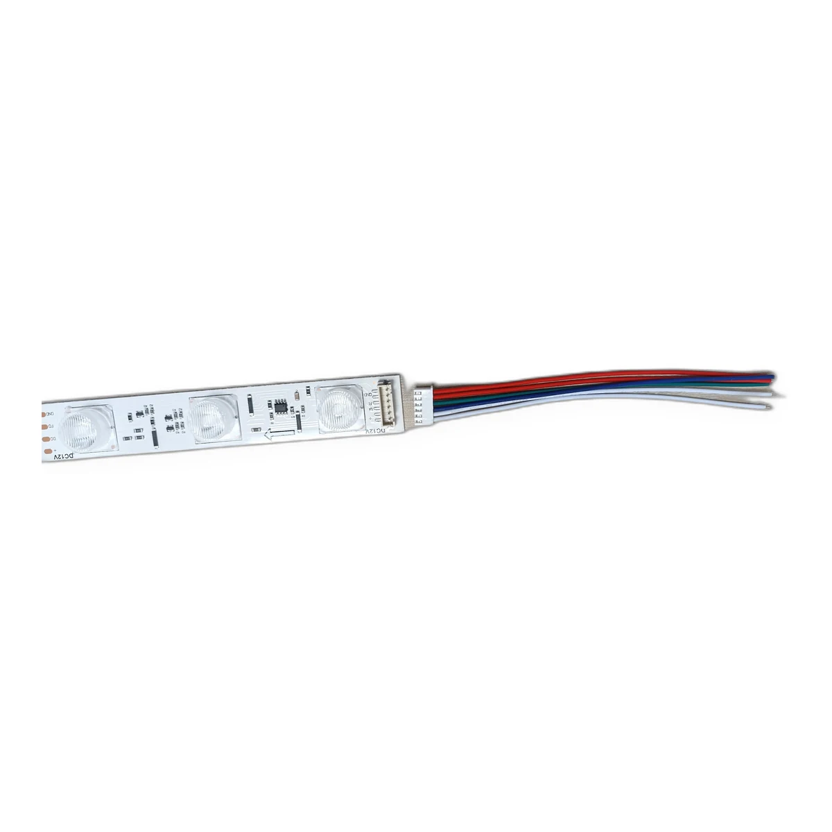 Câble à trois fils du lèche-mur LED RGB Digital Pixel 12V pour alimentation et signal de données