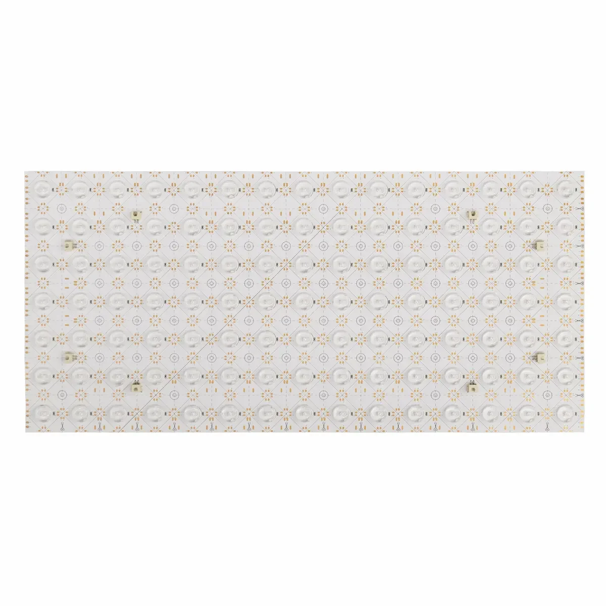 Panel completo de lámina LED flexible 24V 21W con matriz de lentes para retroiluminación de cajas de luz