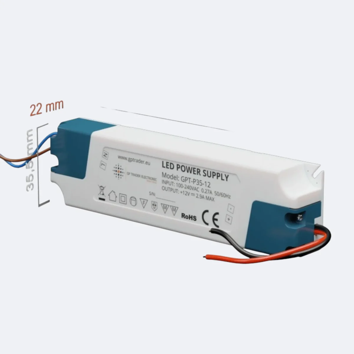 Fuente de alimentación 35W GP Trader Electronics