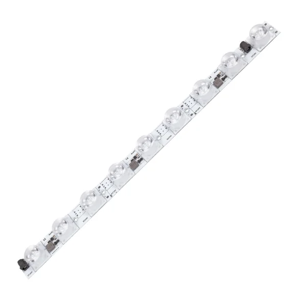 12V 12W digital pixel RGB LED wall washer bar with 15x55° optics
