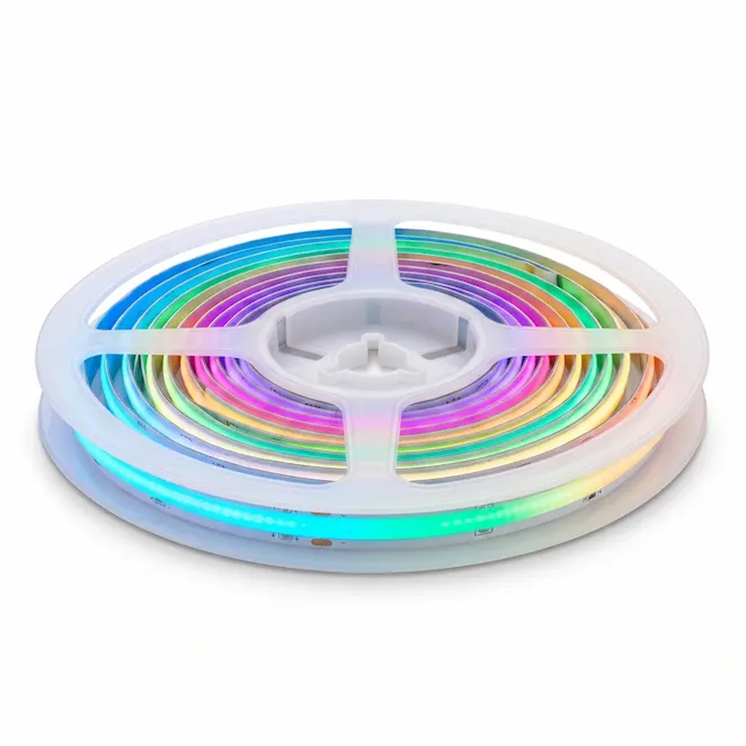 Tira LED COB RGB Pixel Digital 24V 720 LEDs/m 21W/m IP65 con conectores