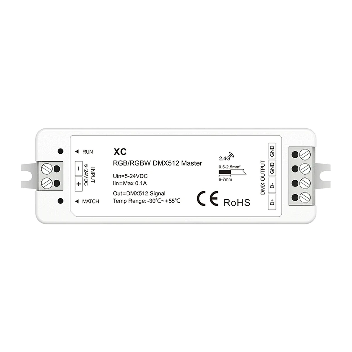 DMX512 Master with RF Remote – XC — skydance dmx xc 2 1200 v2
