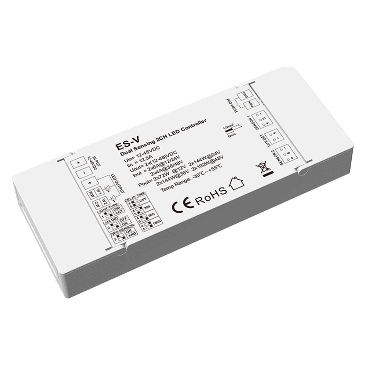 Contrôleur LED double capteur ES-V