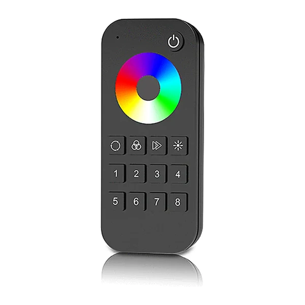 Comando RF SPI RTS de 1 zona Skydance para controlo profissional de píxeis e fitas LED digitais