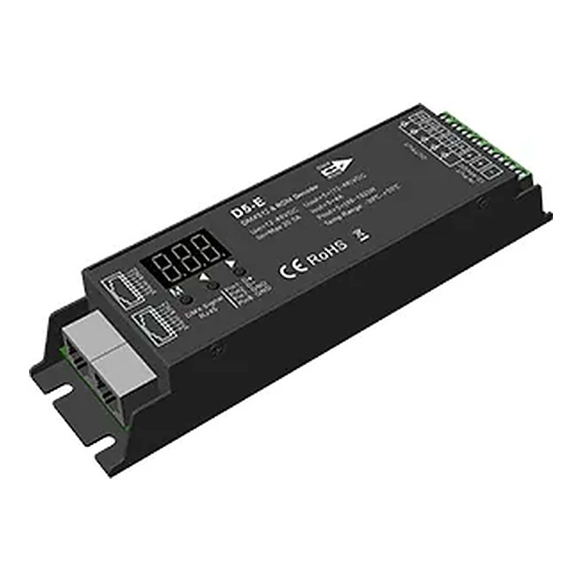 Descodificador DMX512 RDM D5-E de 5 canais 4A 12-48V