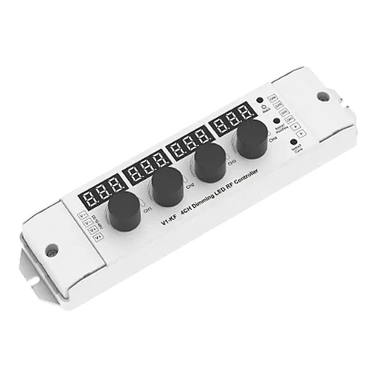 Regulador LED V1-KF de 4 canais e 4A para fitas LED de 12-48V