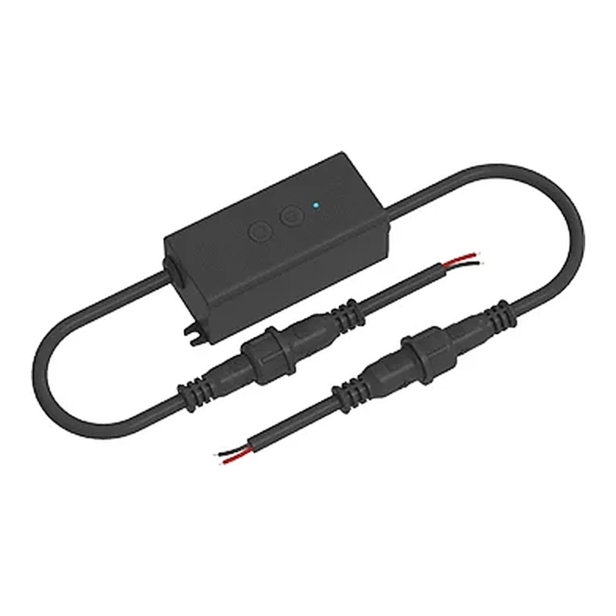 Regulador LED V1-WPM de 1 canal e 5A para fitas LED de 12-24V